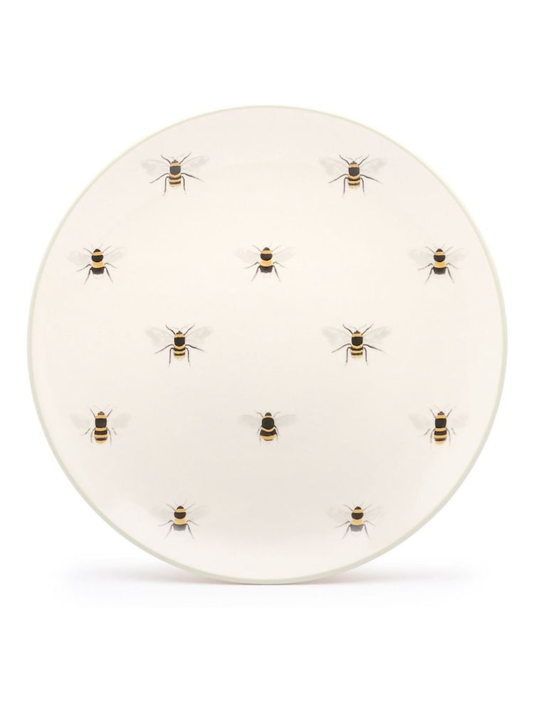 Sophie Allport Natural Bees Stoneware Side Plate - Image 3 of 3