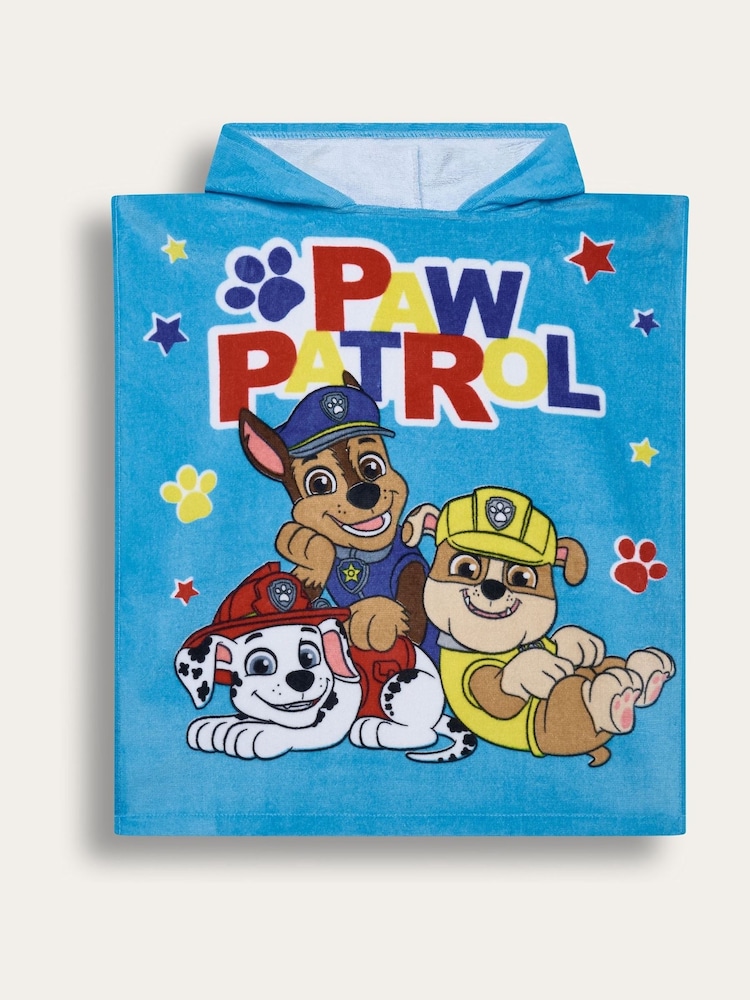 Brand Threads Blue Paw Patrol Poncho - Image 2 of 4