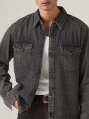 Levi's® Black Relaxed-Fit Western Shirt - Image 3 of 5