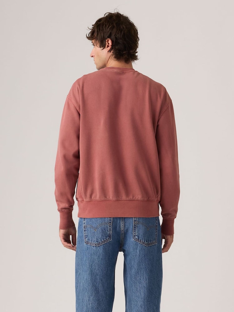 Levi's® Red Authentic-Crew Neck Sweatshirt - Image 2 of 5