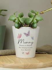 Personalised Butterfly Plant Pot by PMC - Image 3 of 3