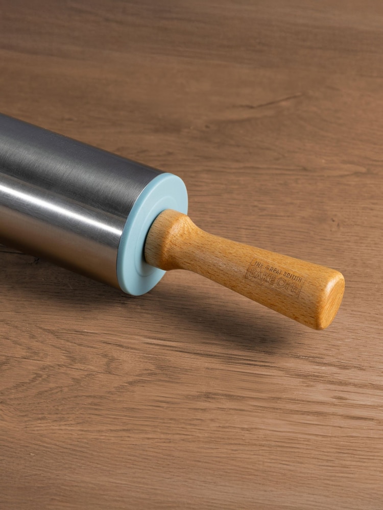 The Great British Bake Off Stainless Steel Rolling Pin - Image 2 of 5