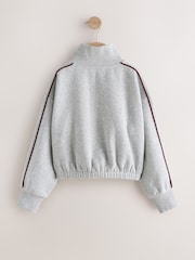 Grey Zip Through Sweatshirt (3-16yrs) - Image 6 of 8