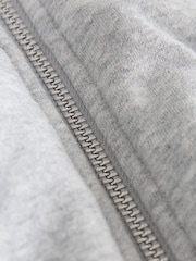 Grey Zip Through Sweatshirt (3-16yrs) - Image 7 of 8