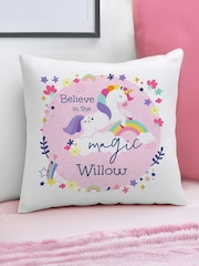 Personalised Unicorn Cushion by PMC - Image 1 of 3