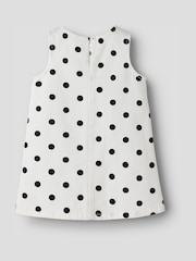 Name It White Polka Dot Denim Vest - Image 4 of 5
