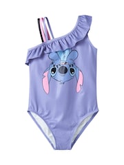 Name It Purple Stitch Swimsuit - Image 2 of 4