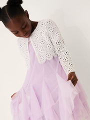 Monsoon Carmela Crochet Long Sleeve Cardigan - Image 1 de 1