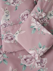 Αδιάβροχη ολόσωμη φόρμα Name It με φλοράλ σχέδια - Εικόνα 5 από 5