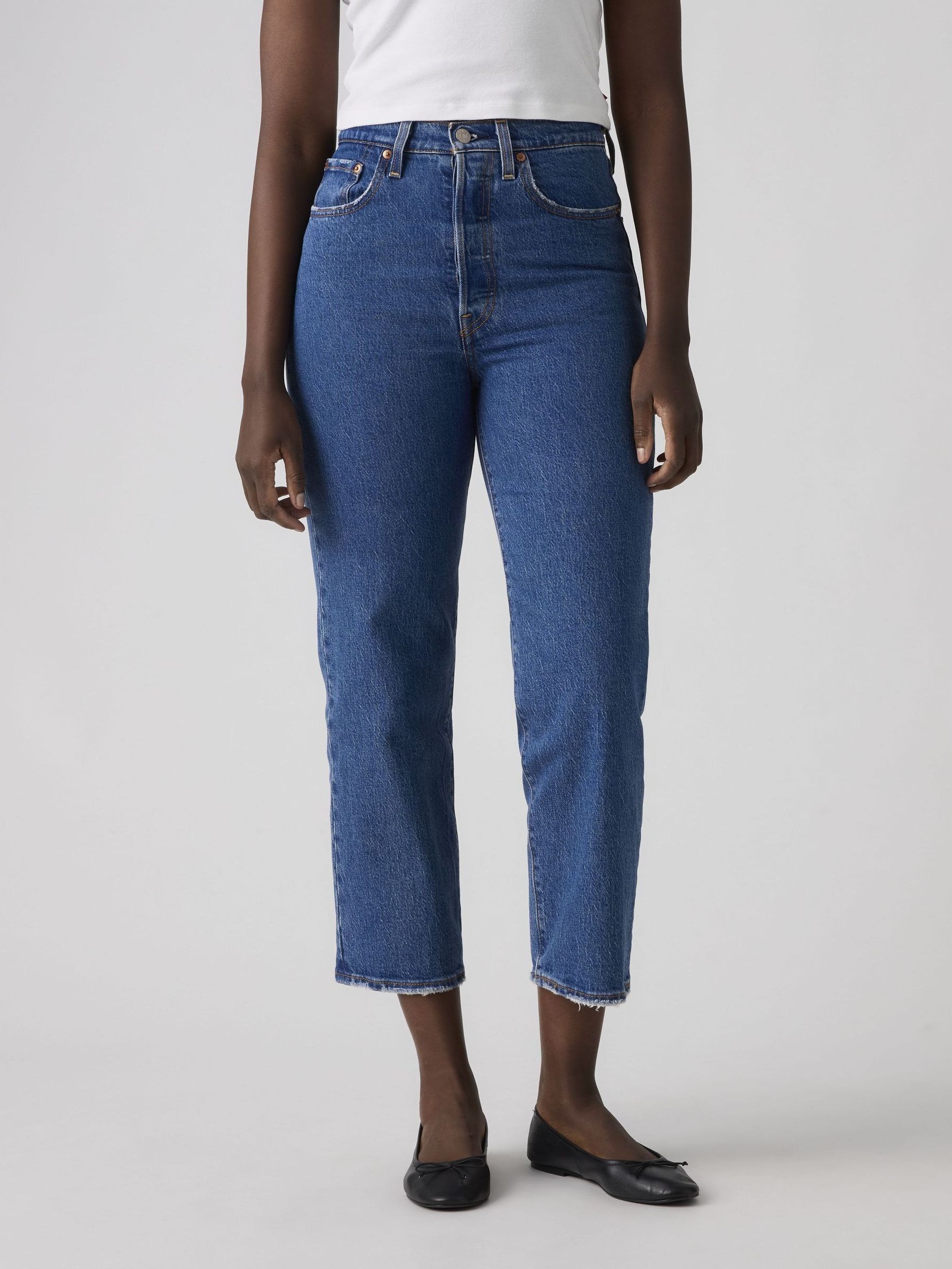 Levi's Women's Ribcage Straight Ankle Jeans Size 27/29/ - Image 2