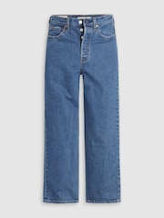Levi's® Blue Ribcage-Straight-Ankle Jeans - Image 3 of 4