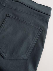 Teal Blue Jersey Bootcut Leggings - Image 8 of 8