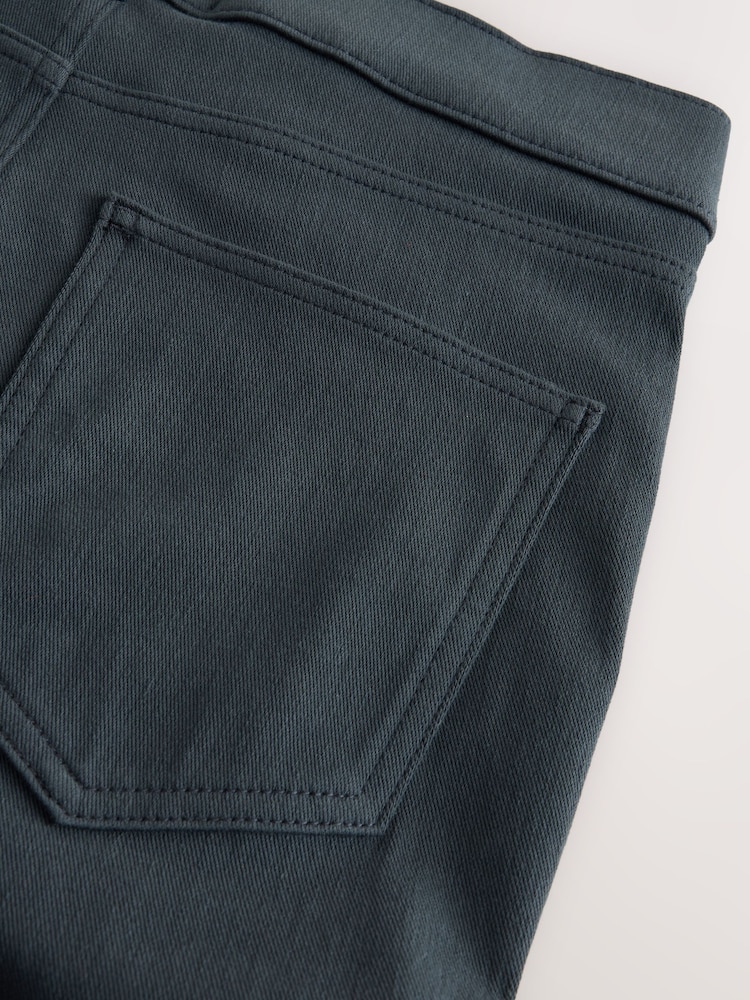 Teal Blue Jersey Bootcut Leggings - Image 8 of 8 Teal Blue Jersey Bootcut Leggings - Image 8 of 8