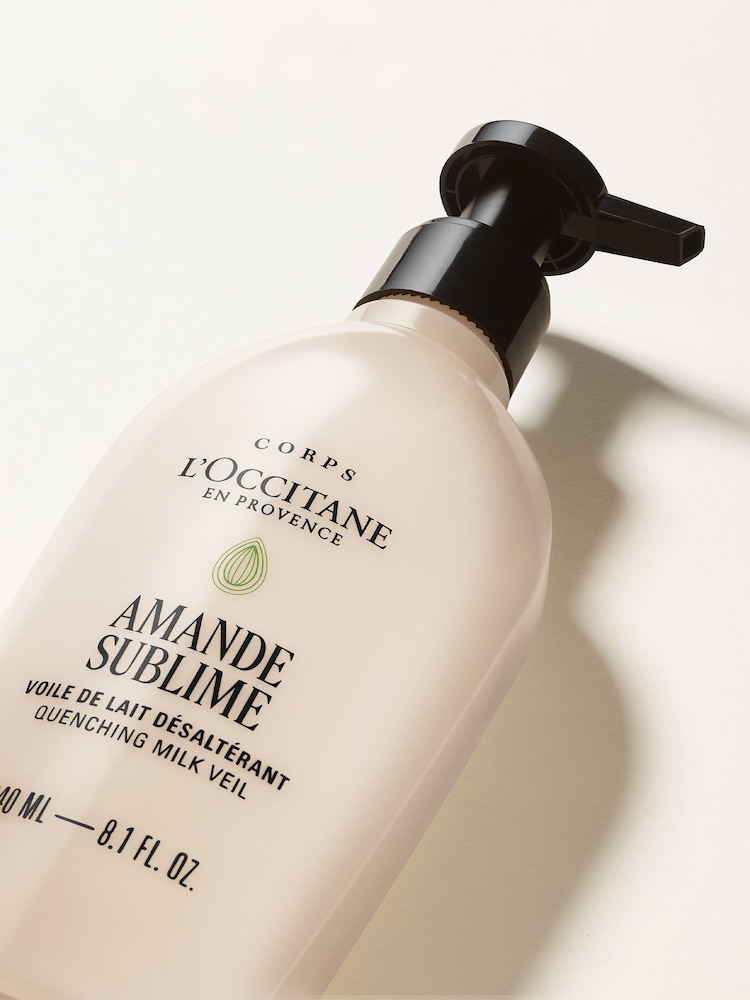 L'Occitane Amande (Almond) Milk Veil Moisuriser 240ml - Image 2 of 4 L'Occitane Amande (Almond) Milk Veil Moisuriser 240ml - Image 2 of 4