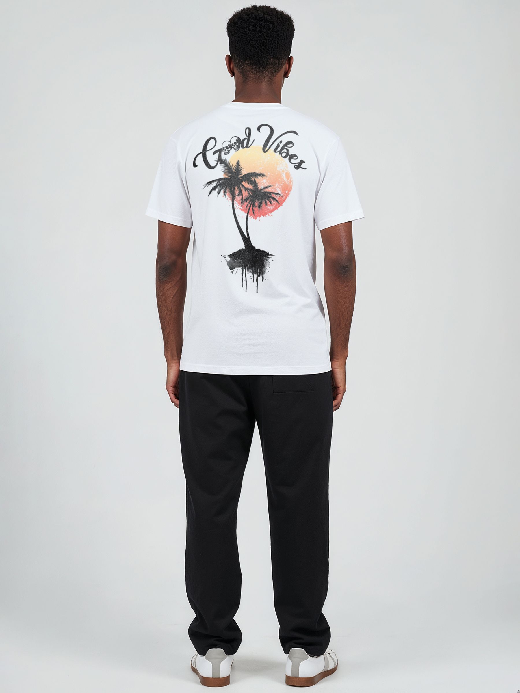 Buy Religion White Good Vibes T-Shirt from Next USA
