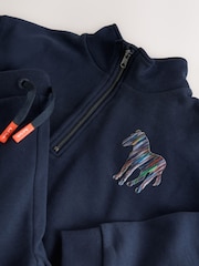 Paul Smith Junior 漏斗半高领拉链运动衫和慢跑裤套装 - 图片4 / 7