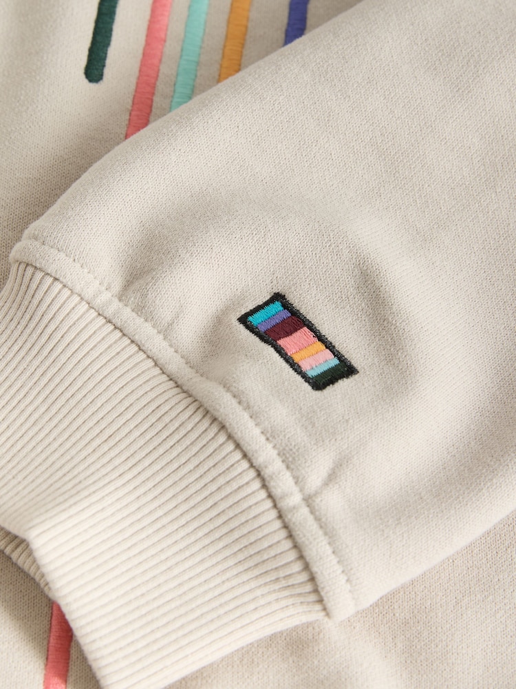 Paul Smith Junior Embroidered Stripe Sweatshirt And Joggers Set - Bild 15 von 15