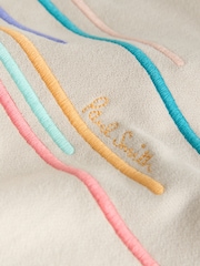 Paul Smith Junior 자수 스트라이프 스웨트셔츠와 조거 팬츠 세트 - 8의 이미지 4