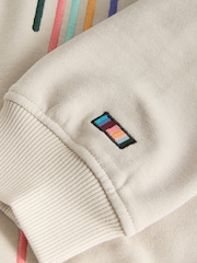Paul Smith Junior 자수 스트라이프 스웨트셔츠와 조거 팬츠 세트 - 8의 이미지 8