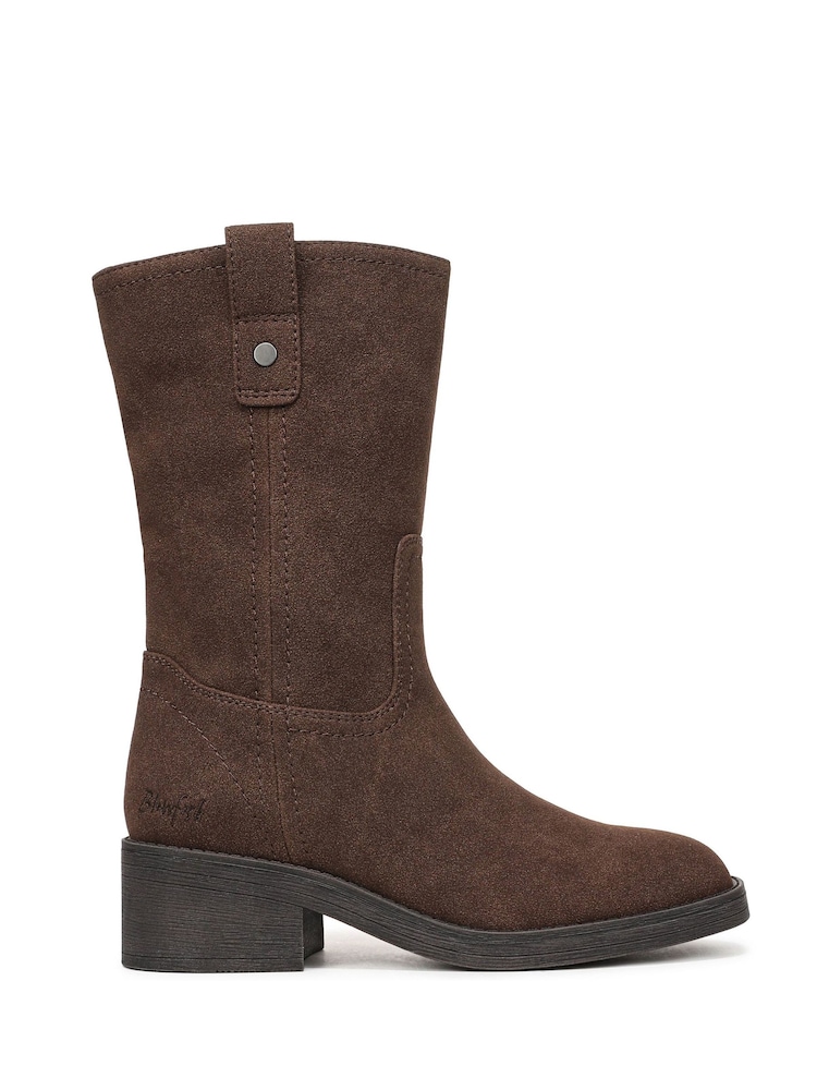Blowfish Malibu Brown Nomadic Pull on Boots - Image 2 of 7 Blowfish Malibu Brown Nomadic Pull on Boots - Image 2 of 7