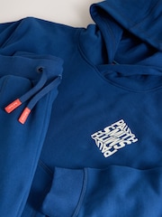 Paul Smith Junior Blue Graphic Hoodie and Joggers Set - Image 12 of 16