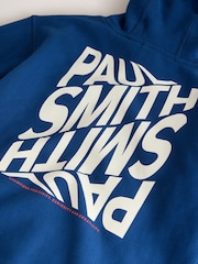 Paul Smith Junior Blue Graphic Hoodie and Joggers Set - Image 6 of 8