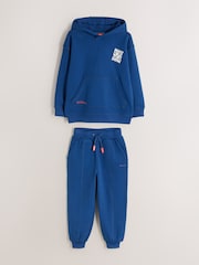 Paul Smith Junior Blue Graphic Hoodie and Joggers Set - Image 9 of 16