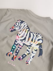 Paul Smith Junior Black/Grey/Burgundy Graphic T-Shirts 3 Pack - Image 8 of 9