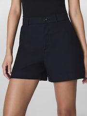 Spanx Black Stretch Twill Shorts - Image 3 of 4