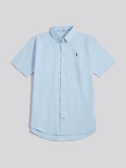 U.S. Polo Assn kortermet Oxford-skjorte - Bilde 6 av 8