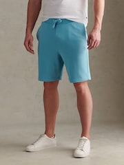 U.S. Polo Assn Blue Double Horsemen Sweat Shorts - Image 1 of 8