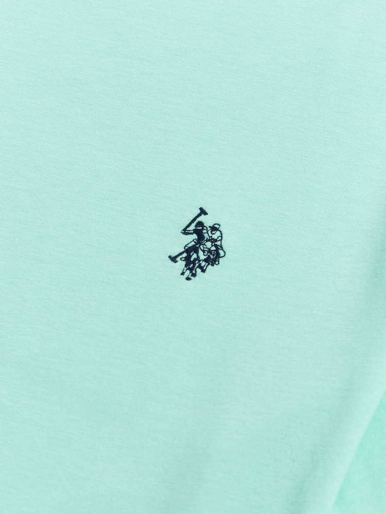 U.S. Polo Assn. Green Double Horsemen T-Shirt - Image 7 of 7