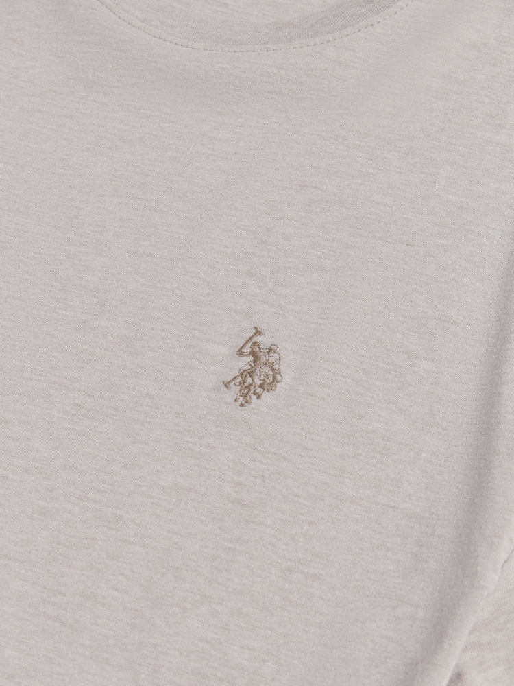 Gris claro - U.S. Polo Assn. Camiseta Double Horsemen - Imagen 7 de 7