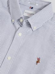 U.S. Polo Assn Oxford Stripe Shirt - صورة 8 من 8