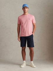 U.S. Polo Assn Pink Double Horsemen T-Shirt - Image 3 of 4