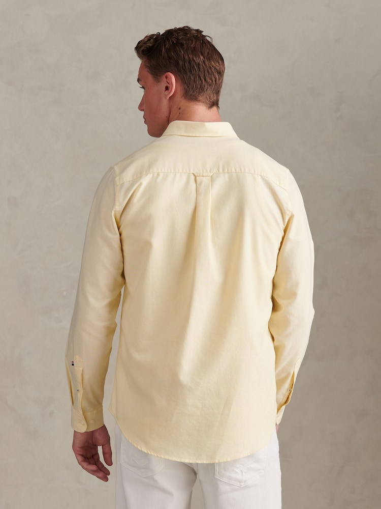 U.S. Polo Assn Cream Peached Oxford Shirt - Image 2 of 9