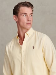 U.S. Polo Assn Cream Peached Oxford Shirt - Image 4 of 9