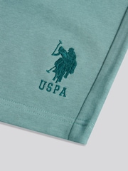 U.S. Polo Assn Green Player 3 Sweat Shorts - Image 5 of 5