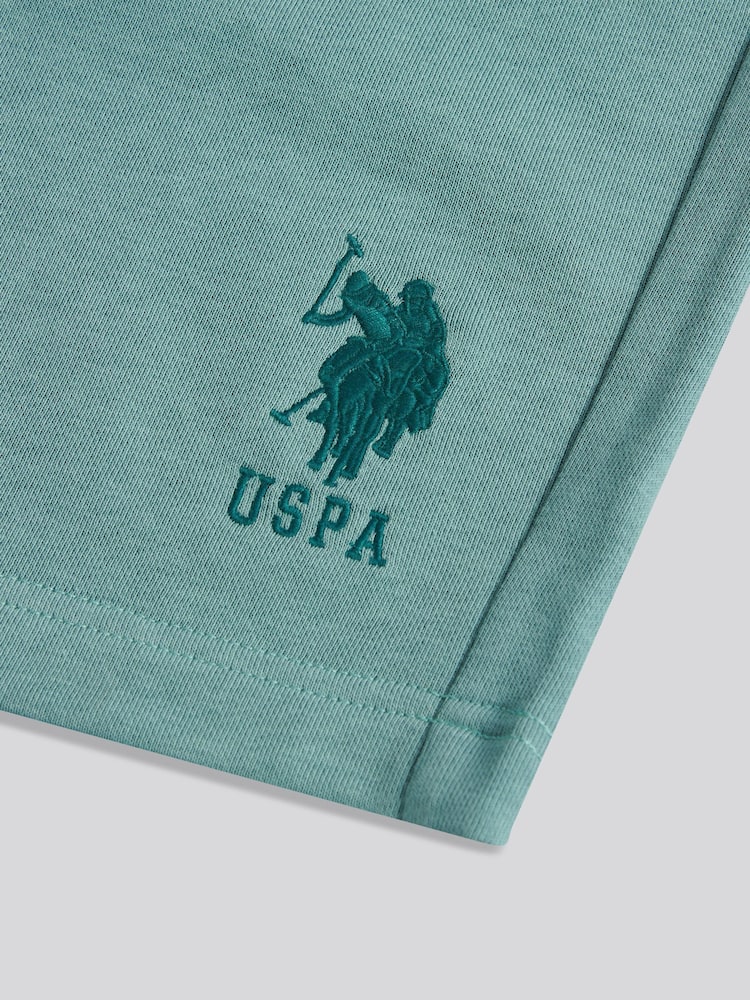 U.S. Polo Assn Green Player 3 Sweat Shorts - Image 5 of 5