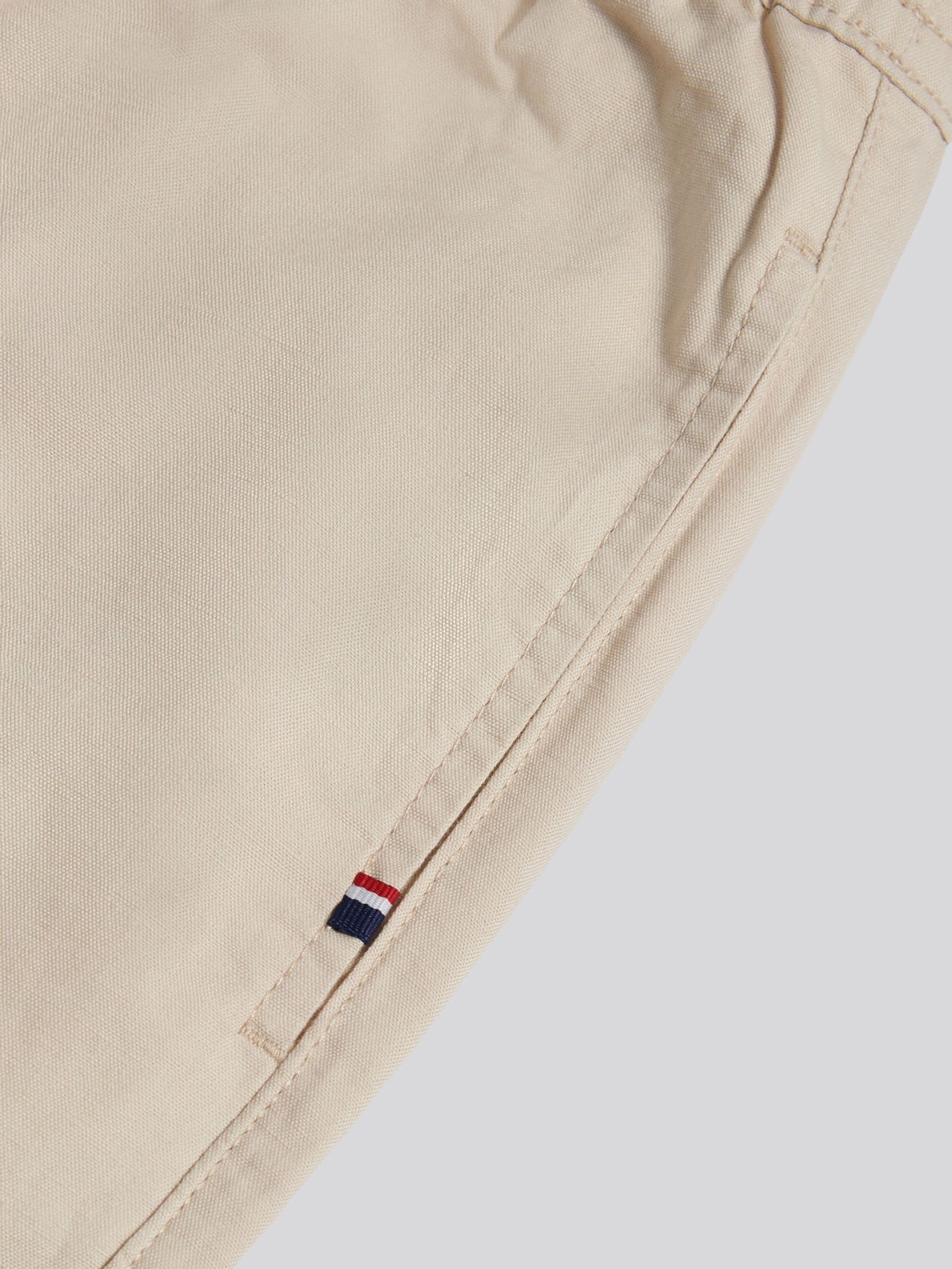 Buy U.S. Polo Assn Natural Linen Blend Drawstring Trousers from