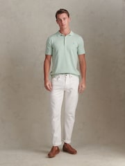 U.S. Polo Assn. Green Mens Combed Cotton Polo Shirt - Image 3 of 7