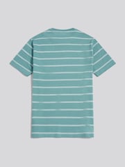 U.S. Polo Assn Green Terry Stripe T-Shirt - Image 6 of 7
