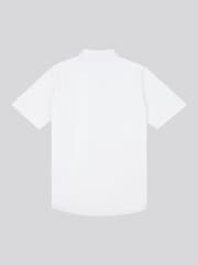 U.S. Polo Assn White Linen Blend Short Sleeve Shirt - Image 6 of 7