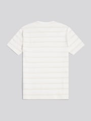 U.S. Polo Assn Cream Terry Stripe T-Shirt - Image 6 of 7