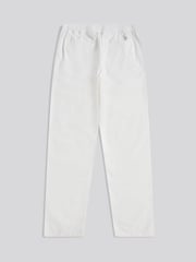 白色 - U.S. Polo Assn Linen Blend Drawstring Trousers - 圖片 7/9