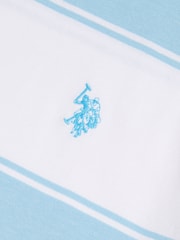 U.S. Polo Assn. Blue Wide Stripe T-Shirt - Image 7 of 7