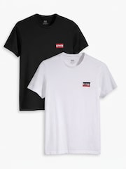 Levi's® White Crewneck-Graphic T-Shirt 2 Pack - Image 1 of 10