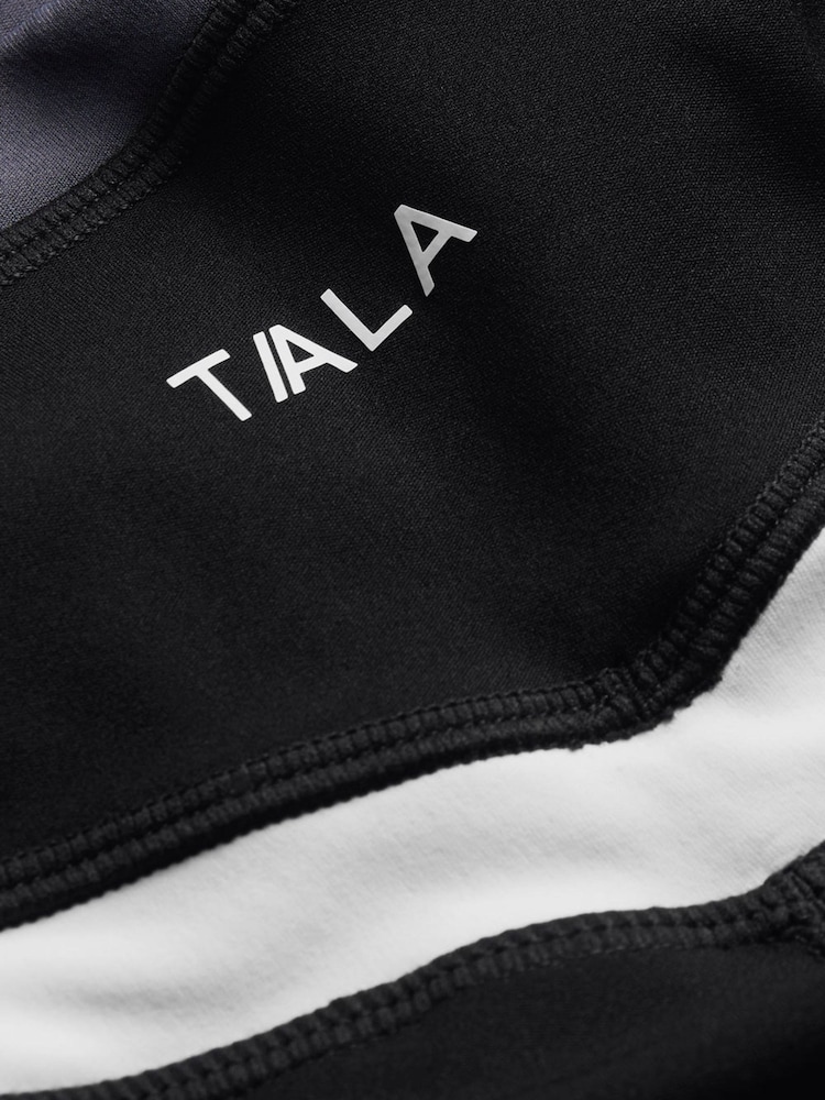 Tala Black Contrast High Waisted Full Leggings - Image 6 of 6