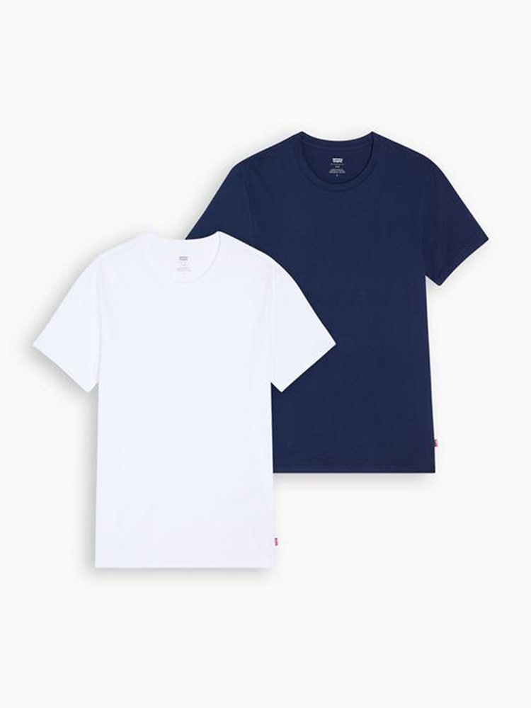 Levi's® White Slim Crewneck- T-Shirts 2 Pack - Image 1 of 10