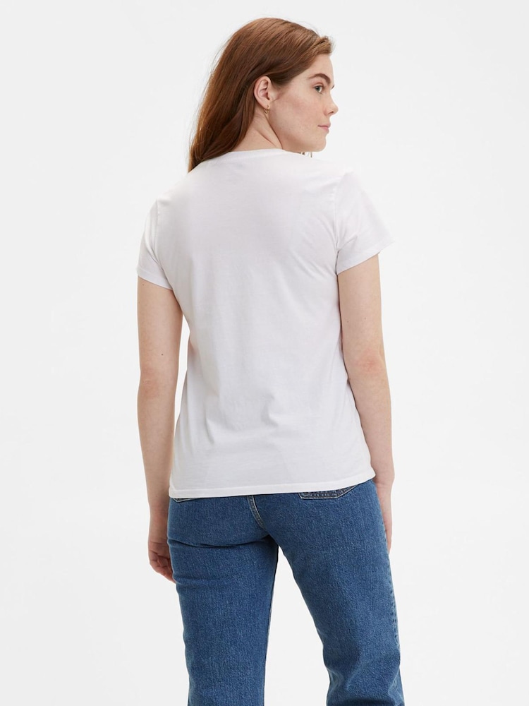 Levi's® White The Perfect T-Shirt - Image 2 of 7 Levi's® White The Perfect T-Shirt - Image 2 of 7